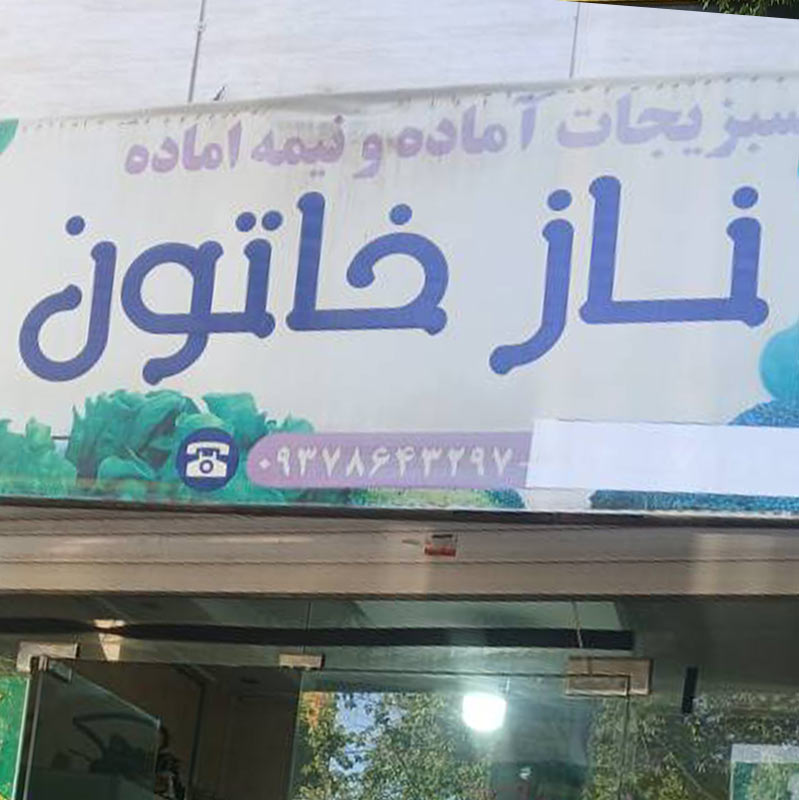 سبزیجات آماده ناز خاتون