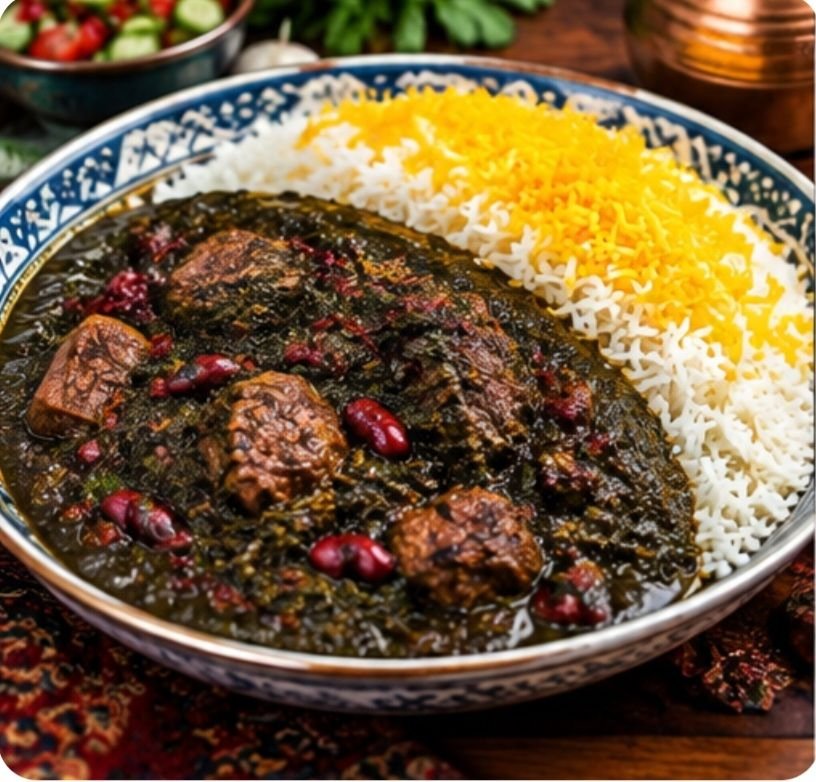 چلو خورشت سبزی ۲۳۰ هزار تومان