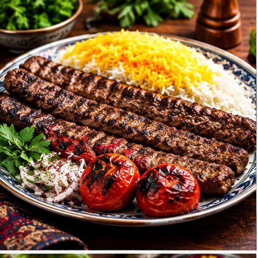چلوکباب کوبیده گوشت ۳۸۰ هزار تومان