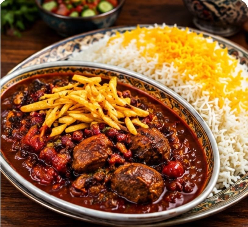 چلو خورشت قیمه ۲۳۰ هزار تومان