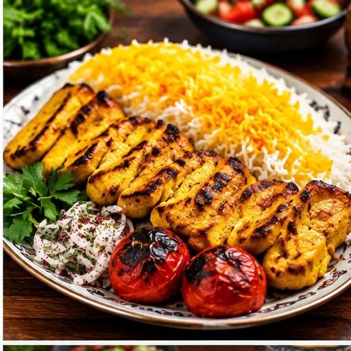 چلو جوجه زعفرانی ۳۰۰ گرمی ۴۳۰ هزار تومان